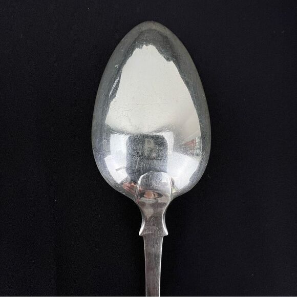 Antique English Sterling Silver William Eaton Serving Spoon William Eaton 1800's - Picture 6 of 12